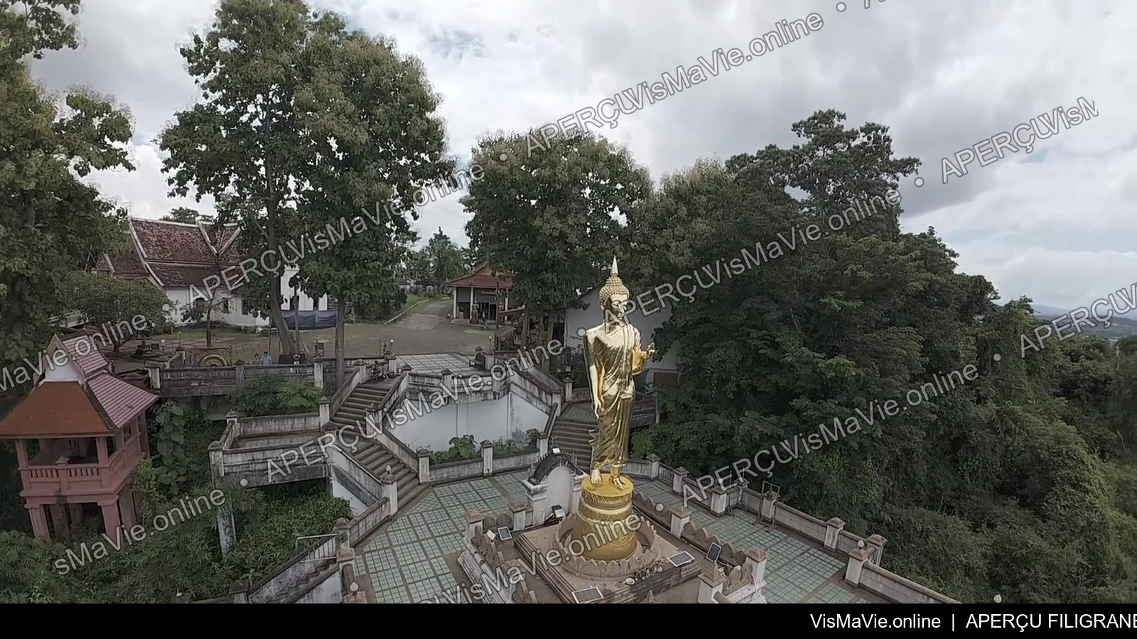 Thaïlande — Bouddha doré et panorama forestier | Film HD + 5 photos – Image 3
