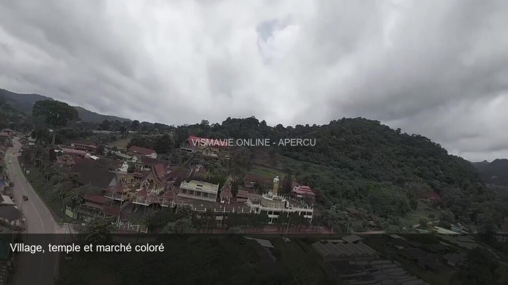 Thaïlande — Village, temple et marché coloré | Film HD + 4 photos