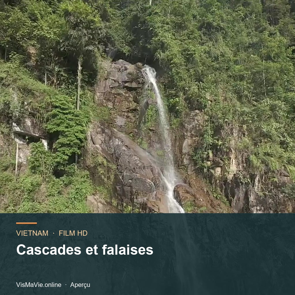 Vietnam — Cascades et falaises | Film HD + 5 photos