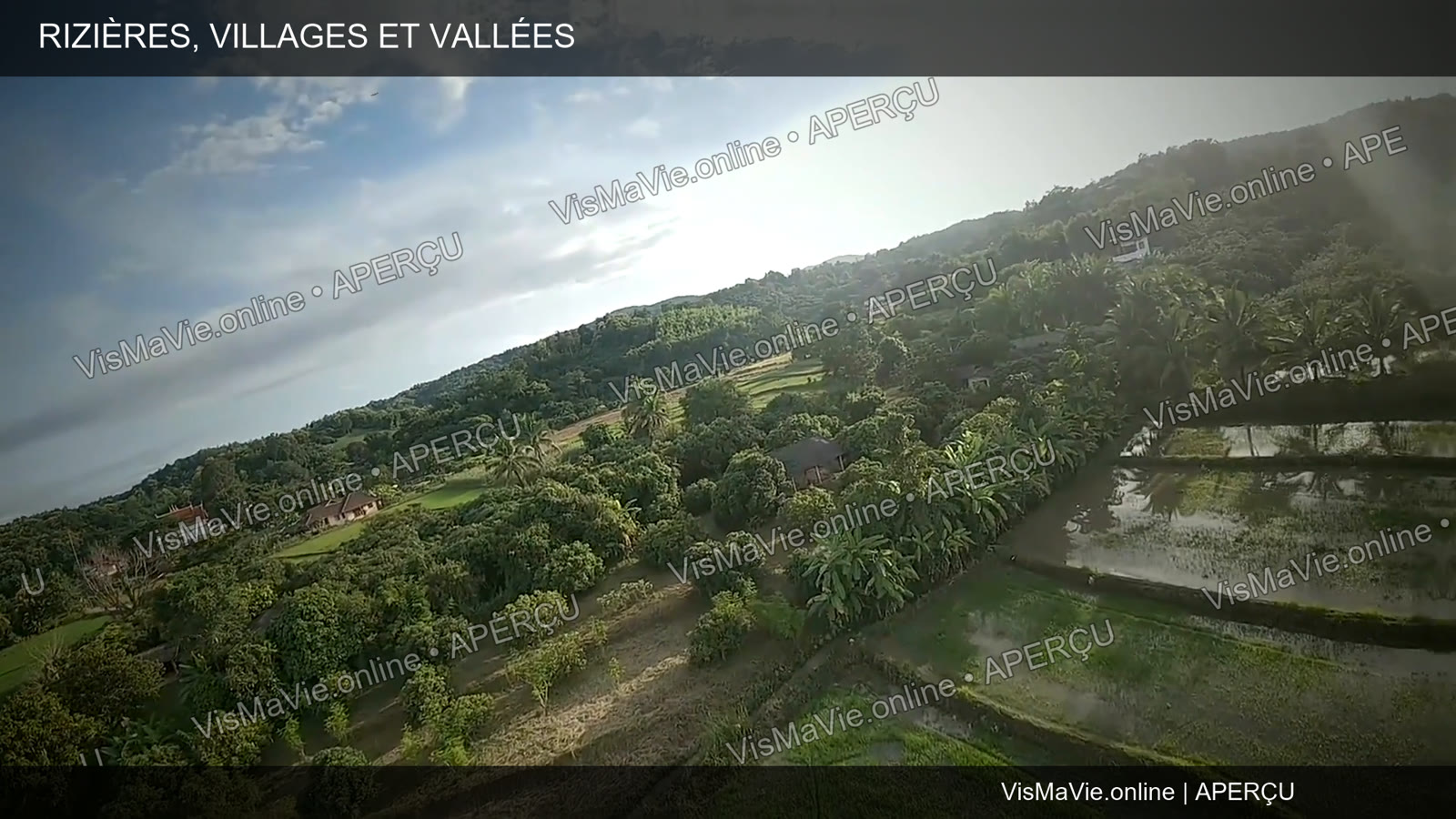 Thaïlande — Rizières, villages et vallées | Film HD + 5 photos